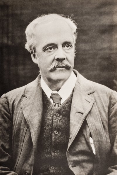 Arthur James Balfour, 1er Conde de Balfour, ilustración de 